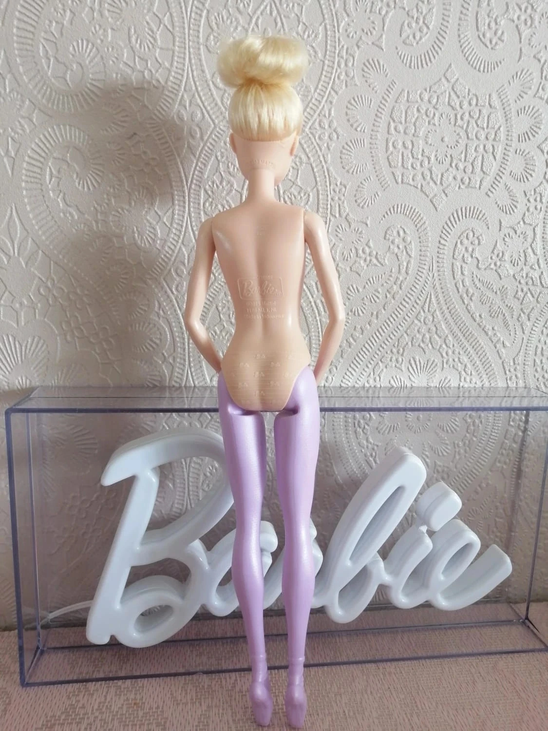 Barbie Ballerina loira em vestido rosa e azul – photo 5